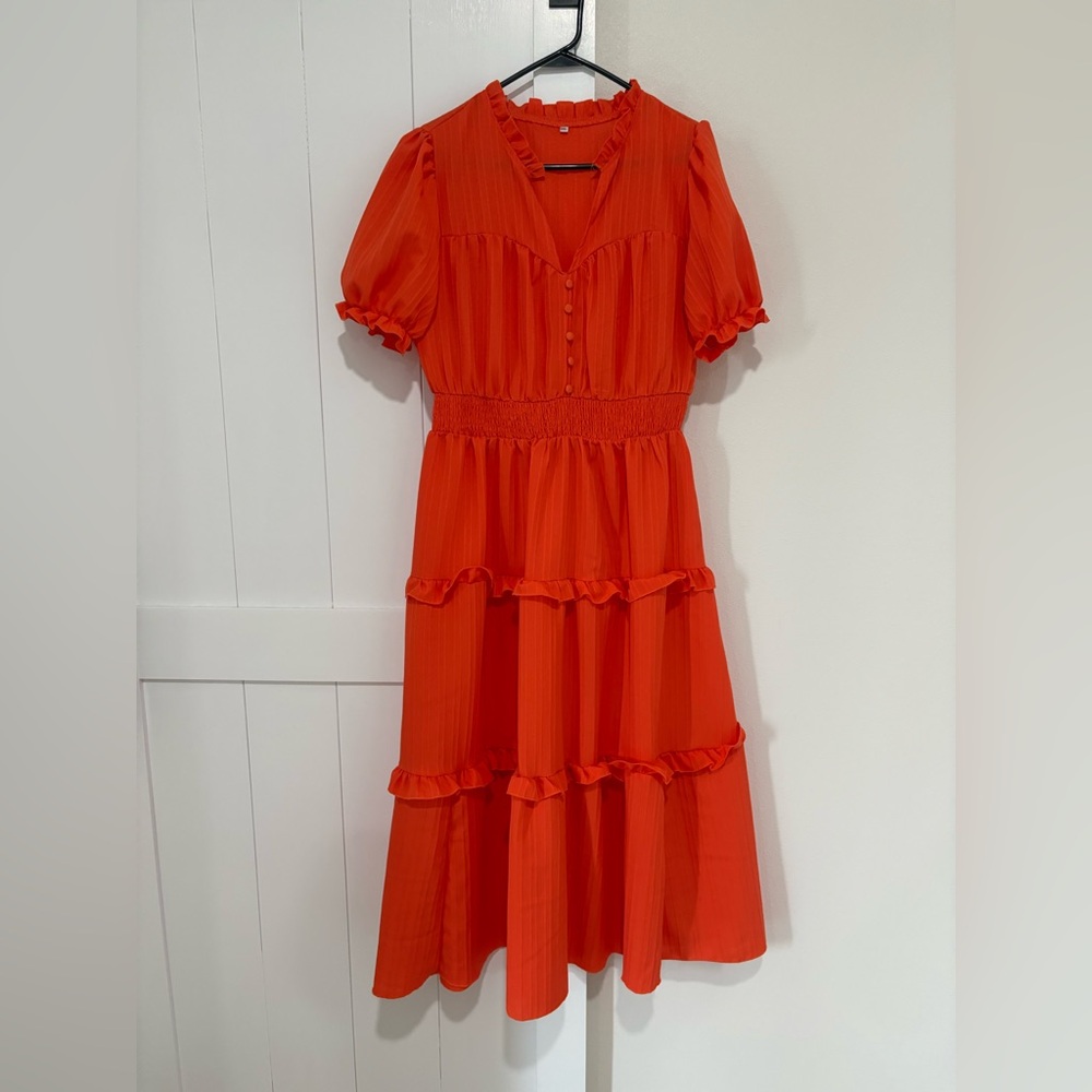 0X SHEIN floor length dress